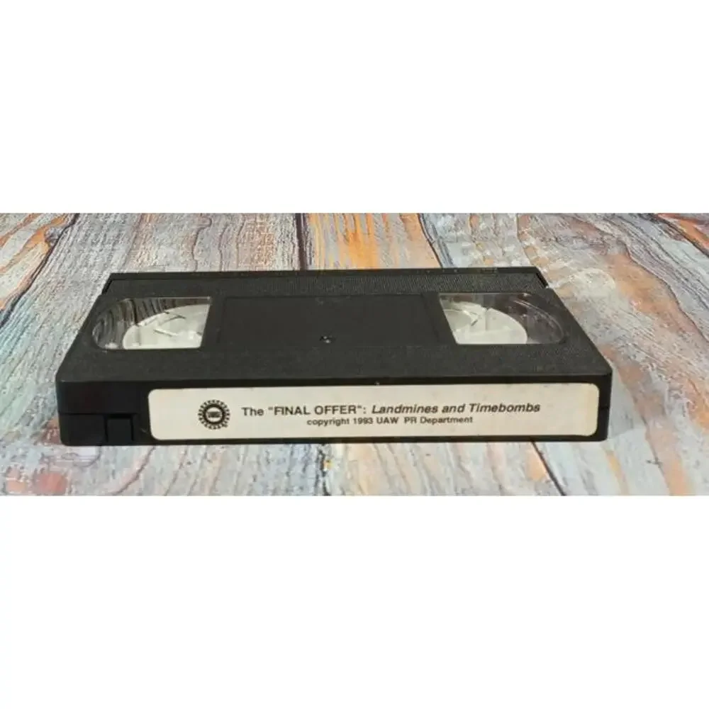 The FINAL OFFER:‎ Landmines and Timebombs Vintage Video Game Cartridge